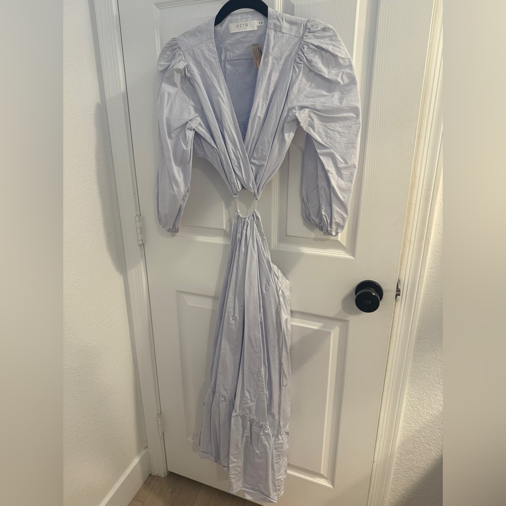 ASTR XS lavendar maxi Dress